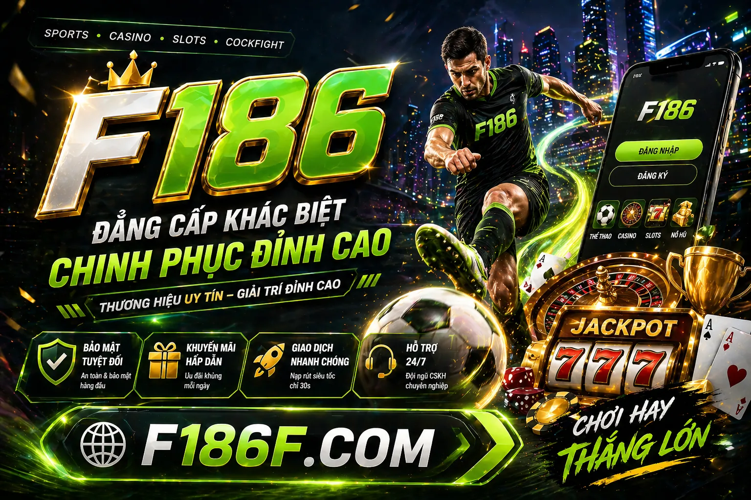 Giao diện ứng dụng f168 trên điện thoại
